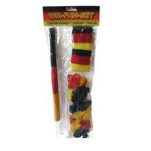 SALE Fuballset Deutschland, Autoflagge, Hawaiikette, Schweibnder