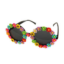 Brille Hippie Flowers