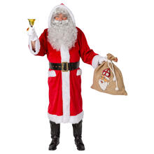 SALE Herren-Kostm Mantel Weihnachtsmann - Nikolausmantel, Gr. 56-58