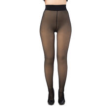 Damen-Thermostrumpfhose, schwarz, Gr. S-L