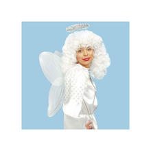 Kostüm-Set Engelchen mit Heiligenschein & Flügel