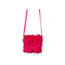 Tasche Plsch, pink