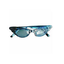 SALE Brille Glamour mit Brillies, blau