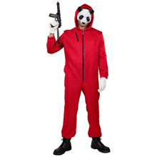 Herren-Kostüm Bankräuber Overall, bis 190 cm