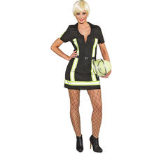 Damen-Kostüm Sexy Feuerwehrfrau, Gr. 38