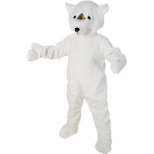 Maskottchen-Kostüm Eisbär, Einheitsgröße