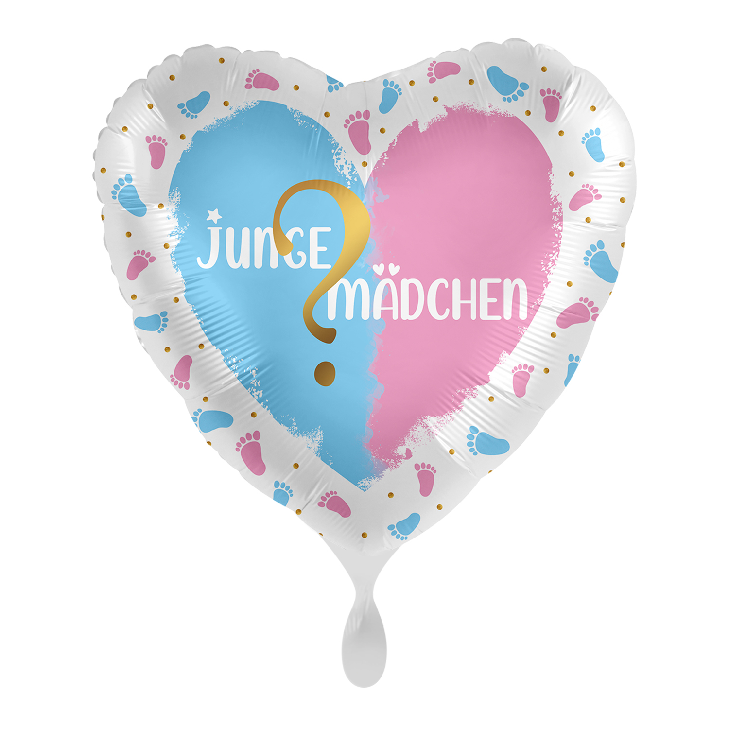 NEU Folienballon - Junge ? Mädchen - ca. 45cm Durchmesser