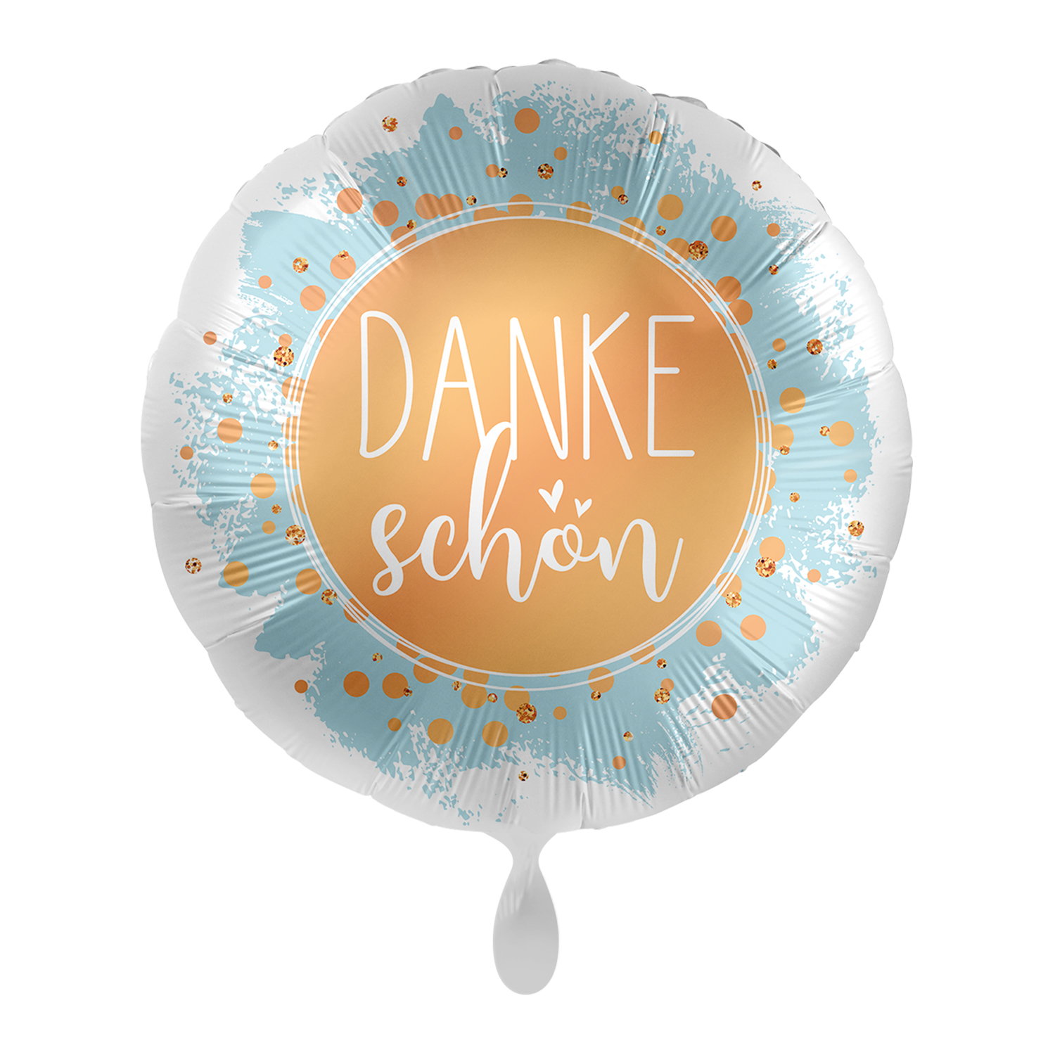 NEU Folienballon - Dankeschn - ca. 45cm Durchmesser