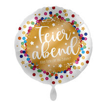 NEU Folienballon - Feierabend - ca. 45cm Durchmesser