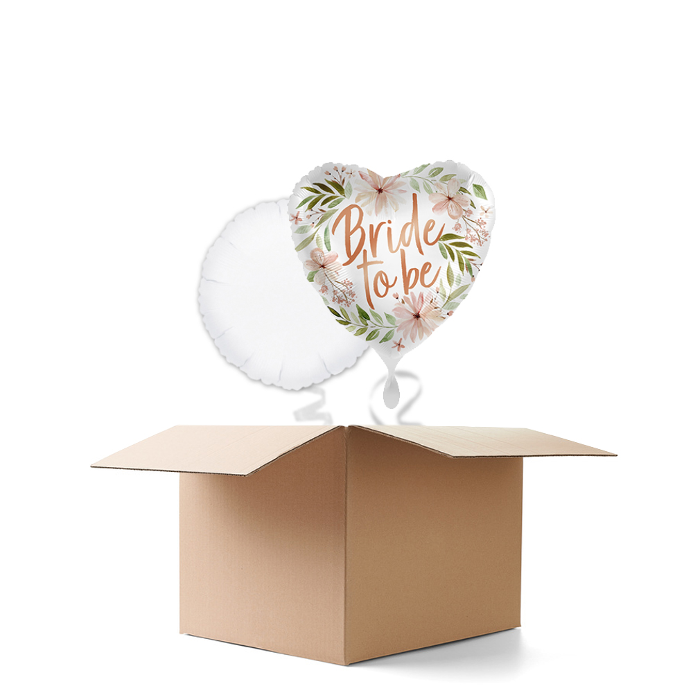 NEU Ballongre Bride to be, 2 Ballons