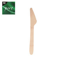 Messer Pure aus Holz, 16,5 cm, 25 Stck