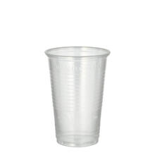 NEU Plastikbecher 0,2l, transparent, 25 Stck