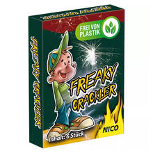Feuerwerk / Kinder- & Jugendfeuerwerk, Freaky Crackler, Packung mit 6 Stck
