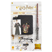 NEU Kinder-Kostm-Set Harry Potter mit Umhang, Brille und Zauberstab, Gre: 5-8 Jahre