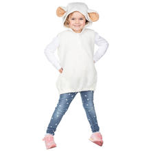 SALE Kinder-Kostüm Schaf Überwurf, Einheitsgröße