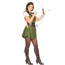 Damen-Kostüm Miss Robin Hood, Gr. 36