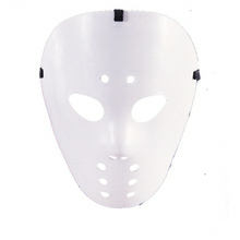 Maske Hockey, weiß