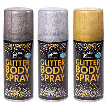 Bodyspray Glitter mikroplastik-frei, 100ml, verschiedene Farben