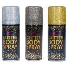 SALE Bodyspray Glitter, 100ml - verschiedene Farben