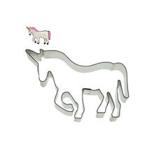 SALE Ausstechform Einhorn, Edelstahl, ca. 9 cm