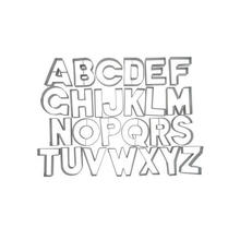 SALE Ausstechform Buchstabe K, Edelstahl, 6,5 cm
