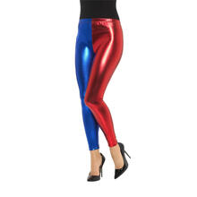 NEU Leggings, rot-blau, Gre S