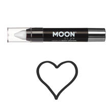 Moon Creations Neon UV-Schminkstift, 3.5g, weiß
