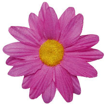 SALE Blumen Streudeko, fuchsia, 5 cm, 24 Stk.