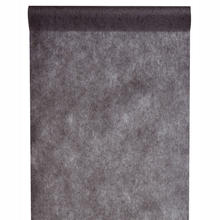 Tischlufer schwarz, 30cm x 10m