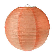 SALE Lampion L,  30 cm, koralle, 2 Stck