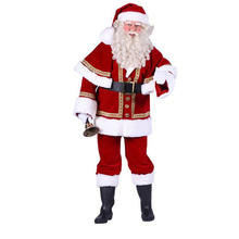 Herren-Kostüm Weihnachtsmann Deluxe, Gr. M