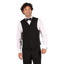 Herren-Kostm Weste Dresscode, schwarz, Gr. 46