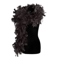 Federboa Deluxe, schwarz, 180gr. 180cm