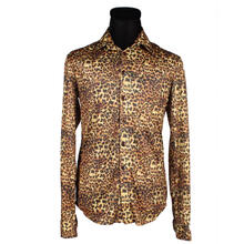 NEU Herren-Kostm Hemd Leopard, Gre: S