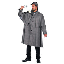 NEU Herren-Kostm Sherlock Holmes, Detektiv-Mantel, Gr. S