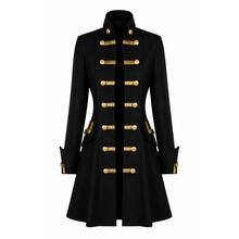 Damen-Kost�m Piraten-Jacke Bonny, schwarz, Gr. XS