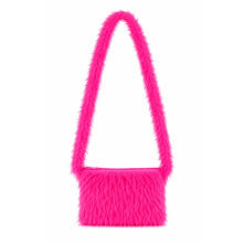 Tasche Pl�sch Deluxe, Umh�ngetasche, pink