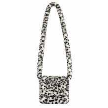 Tasche Pl�sch Deluxe, Umh�ngetasche, Schneeleopard