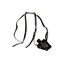 Schulterhalfter mit Riemen, 1 Tasche, schwarz