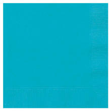 SALE Servietten aus Papier, 20 Stck, Gre ca. 33x33cm, trkis