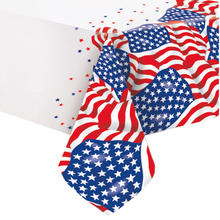 Tischdecke aus Kunststoff, Flagge Vereinigte Staaten / USA / Amerika, Größe: ca. 137 x 213 cm