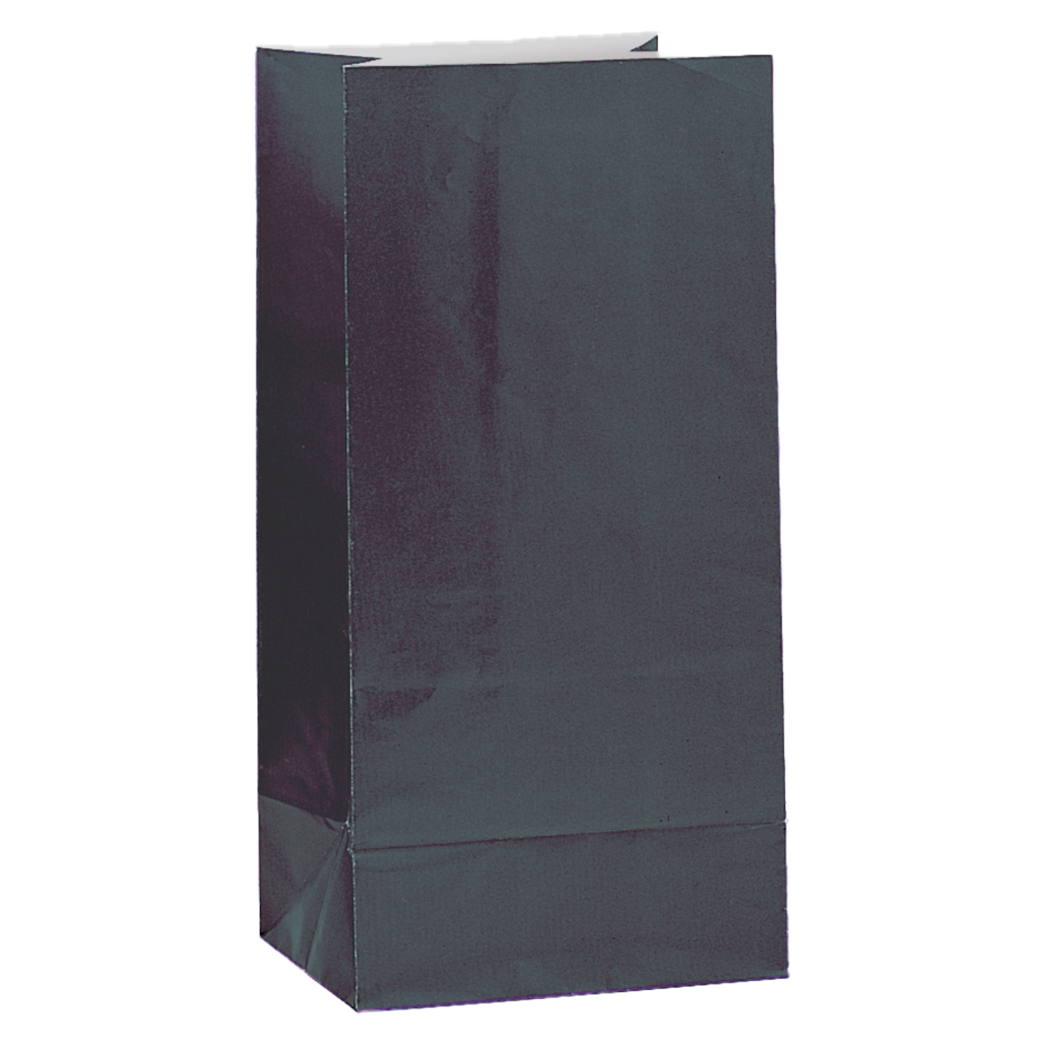 SALE Geschenktten aus Papier, schwarz, 25x12cm, 12 Stck