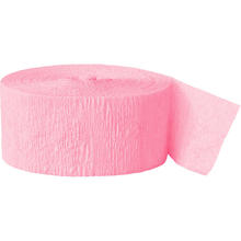 SALE Kreppband / Krepppapier, L�nge: ca. 24 m, Farbe: Rosa