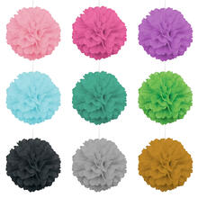 SALE Pompom / Blume aus Papier, Raumdeko zum Aufh�ngen, Gr��e: ca. 40 cm - Verschiedene Farben