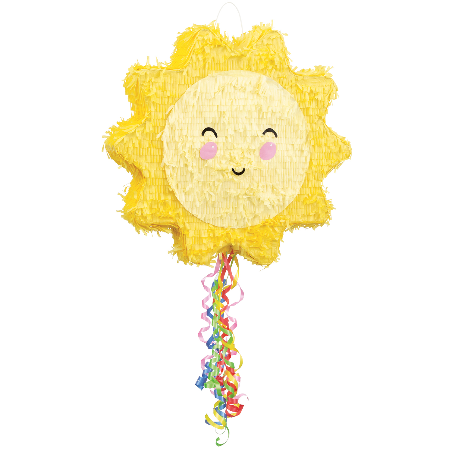 SALE Piata / Pinata Smiley Sonne, 45x43cm