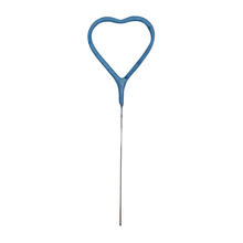 SALE Wunderkerze Symbol Herz, ca. 18cm, Blau
