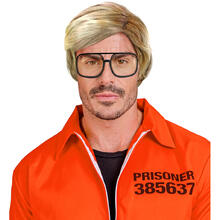 NEU Percke Serienmrder, Seitenscheitel, blond