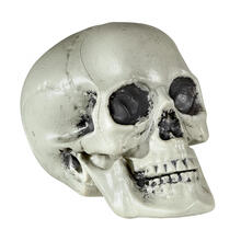 Deko-Figur Totenkopfschdel, 21cm, Kunststoff