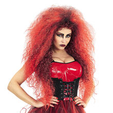 NEU Percke wilde Teufelin, schwarz-rot