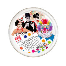 NEU Profi-Schminke auf Fettbasis fr Karneval, Kinderschminken & Theater, 25 g, Wei